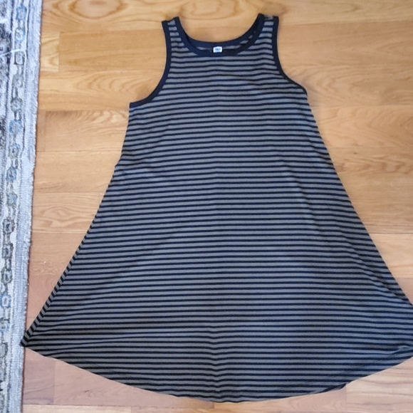 A LINE SUMMER SLEEVLES DRESS - Picture 1 of 5